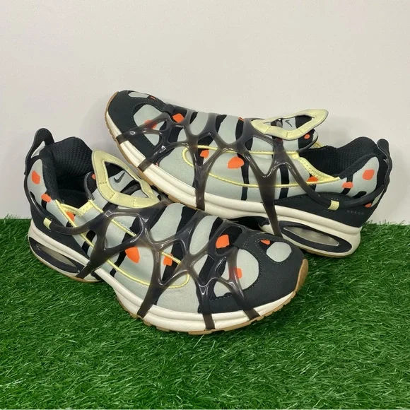 Nike Air Kukini Black Grey Orange Men’s Sneakers Size 10.5 NWOT NWOB Mens Nike Air Kukini Casual Lifestyle Gray Black Orange  main image 2